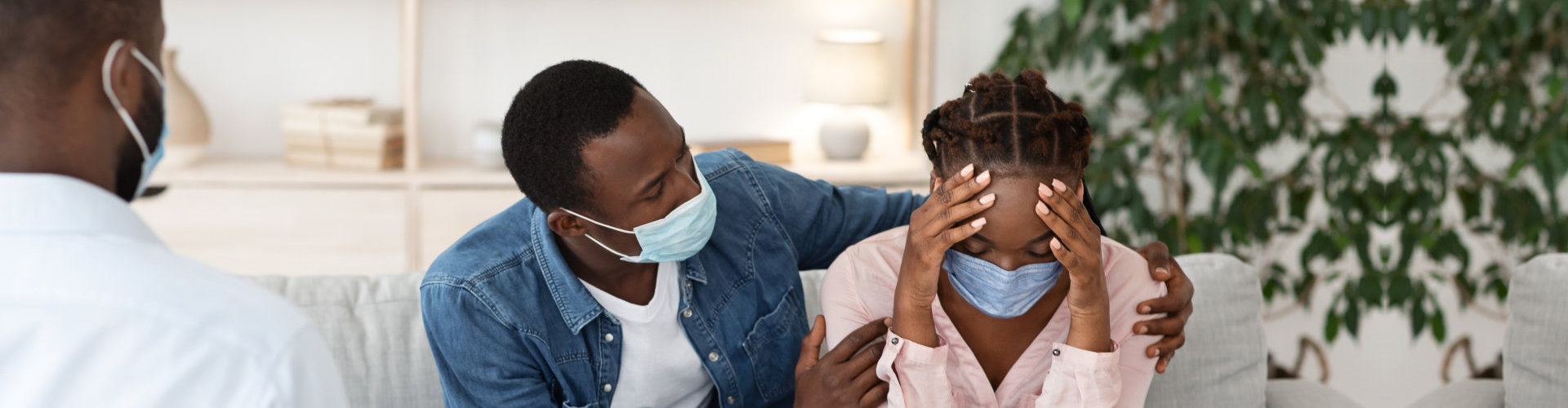 couple having a meeting with a doctor